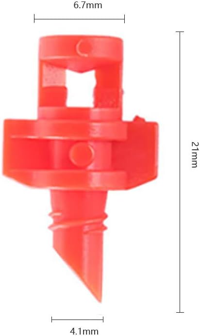 100 Pcs 360 Degree Refraction Atomized Dripper Micro Garden Sprinkler Sprayer Hydroponic Garden Irrigation-BloomoryGarden