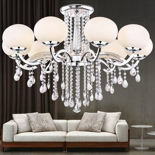 16 Pack 20" Hanging Crystals for Chandeliers Clear Teardrop Crystal Chandelier Pendants Parts Beads, Chandelier Crystals-BloomoryGarden