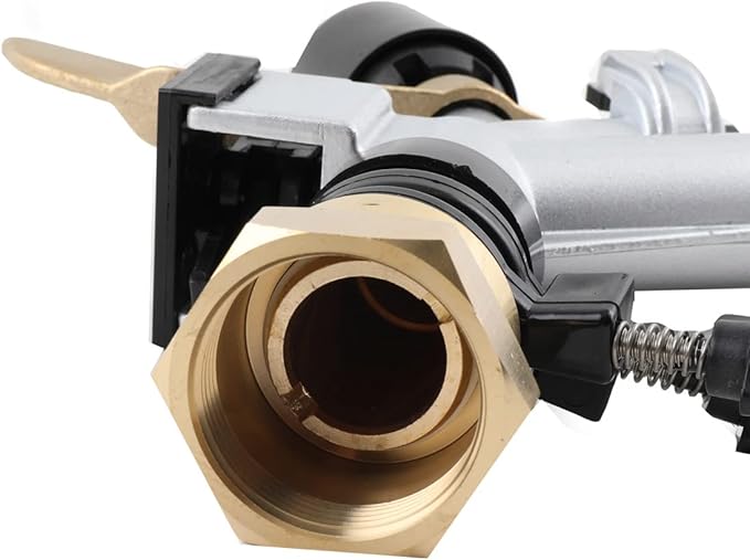 1.5" 360° Adjustable Impact Spray Gun Sprinkler with Nozzle Set, Water Spray Gun Large-Area Agriculture Irrigation Spray Gun Watering Sprinkler for Garden Farm Lawn-BloomoryGarden