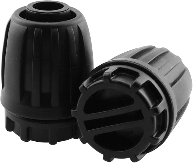 1/2 inch Irrigation Fittings End Plug DGZZI 6PCS Barbed Locked End Plug Connectors For 16mm Drip Tubing Connectors, End Caps Drip Line Nuts Connectors-BloomoryGarden