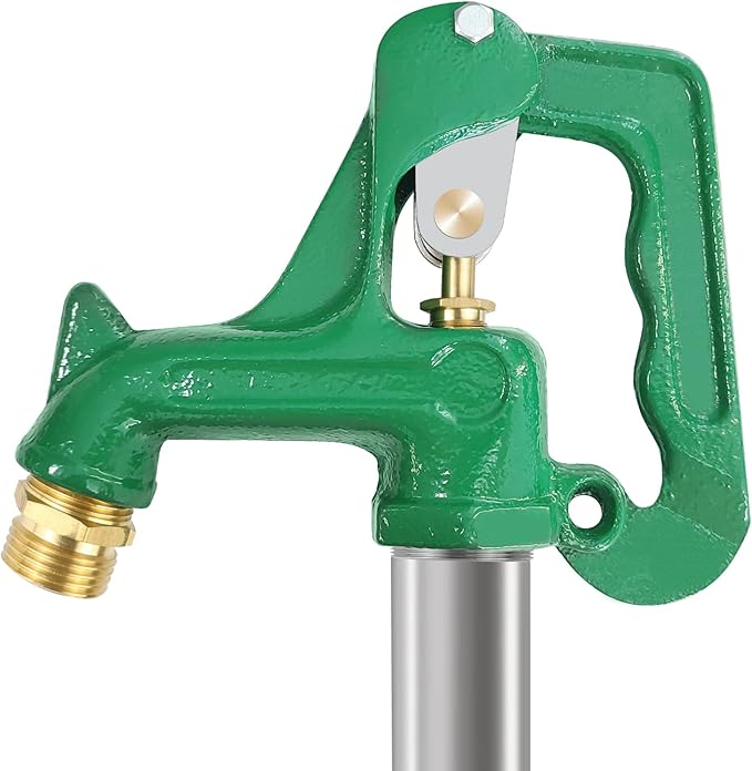 Frost Proof Yard Hydrant,Freeze Proof Outdoor Faucet Frost Free Hydrant for Yard Garden Farm Pasture Irrigation,Water Faucet 3/4" Pipe Connection,4.25ft Total Length 24” Bury Depth