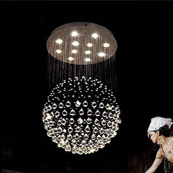 12 Pcs Crystal Ball Prism Suncatcher Rainbow Pendants Maker, 30mm Clear Glass Crystal Ball Prism,Hanging Crystals Prisms for Windows,for Feng Shui,for Home,Office,Garden Decoration-BloomoryGarden