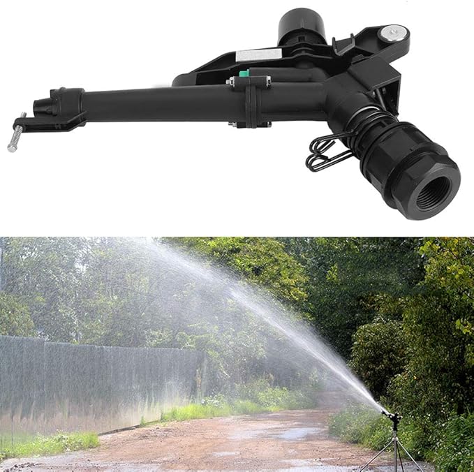 1.5in to 1in DN25 Female Thread Adjustable 360 Degree Rotating Rocking Arm Sprinkler Farm Irrigation for farm agriculture-BloomoryGarden