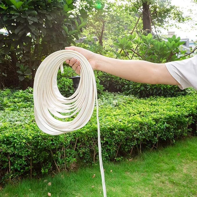 1" 30M-98FT Lay-Flat Hose Water Pool Cleaning Belt Discharge Pump Hose With Aluminum Clamps Fittings Fire Hose Length Connection Pump Hose for House,Garden,Irrigation, Water pumping hose Firehose-BloomoryGarden
