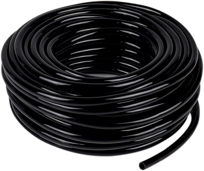 1/4 inch Blank Distribution Tubing Drip Irrigation Hose,50ft Soft Watering Tube for Small Lawn Garden Irrigation System-BloomoryGarden