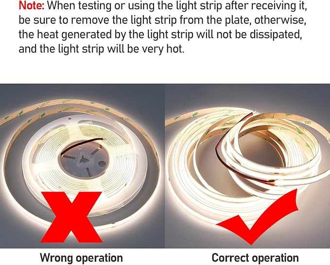 15M/49.2ft 24V COB LED Strip Light Waterproof IP65 Natural White 4000K Uniform Glow 5760LEDs CRI 93+ Flexible LED Tape Lights for DIY Cabinet Bedroom Kitchen Home Decor(No Power Supply)-BloomoryGarden