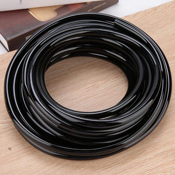10M Irrigation Watering Hose Systems, 8/11mm PVC Flexible Pipe Drip Hose Tubing Watering Equipment,for Greenhouse flower plants lawn Garden-BloomoryGarden