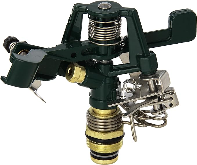 10 Pack - Orbit 1/2 Inch Zinc Impact Sprinkler Head, Lawn and Yard Watering-BloomoryGarden
