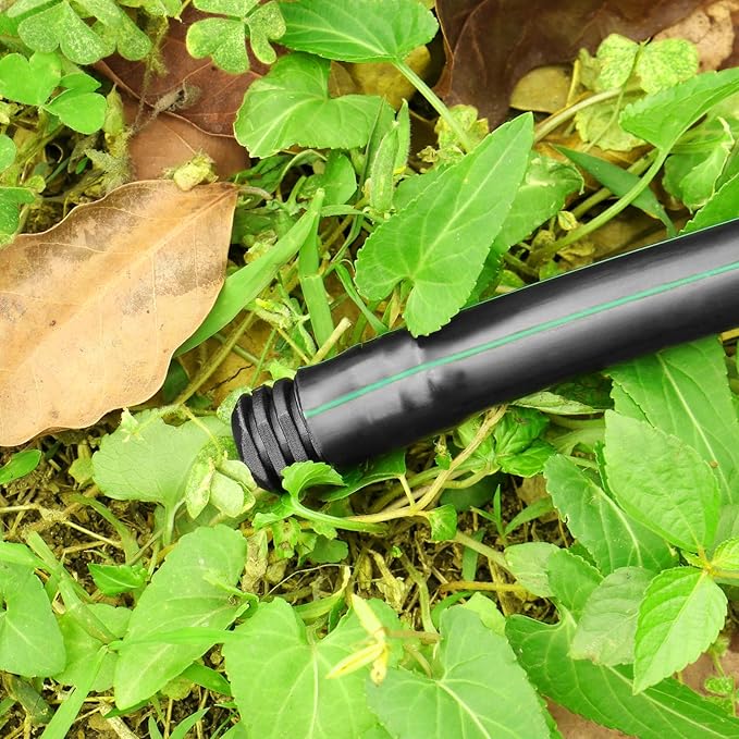1/2" Drip Irrigation End Plug:13mm ID Barbed End Cap Irrigation Fittings for 1/2 Inch Irrigation Tubing (0.520"ID-0.640" OD) Drip Line Goof Plug Connector for Garden Irrigation System(15 Pack)