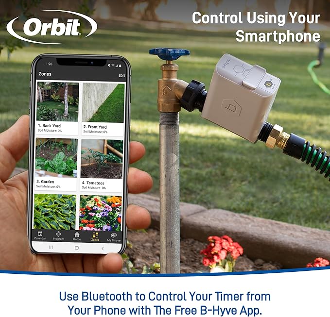 Orbit 21005 B-hyve Smart Hose Watering Timer-BloomoryGarden