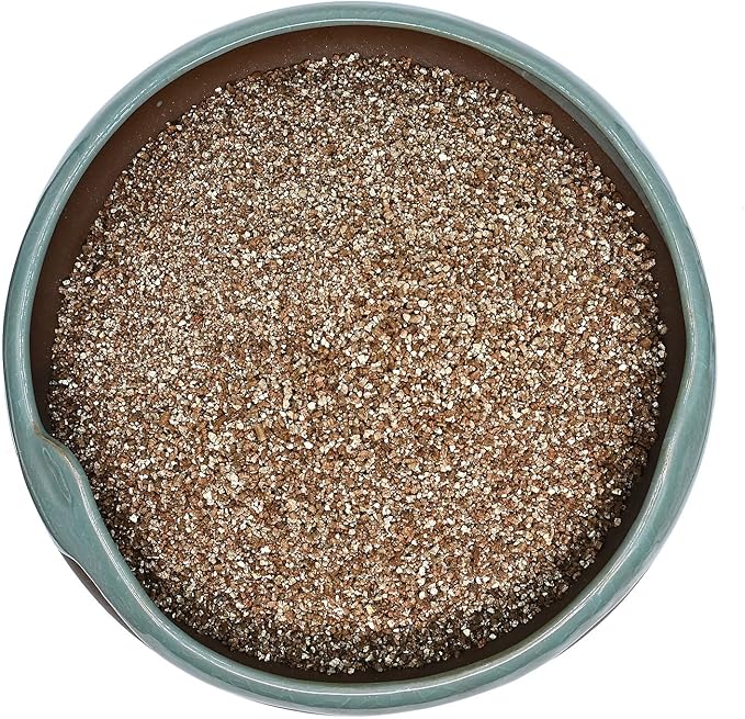 10QT Horticultural Vermiculite Bulk, Organic Vermiculite for Plants, Course Grade Vermiculite for Gardening, for houseplants, for Mushrooms, to Maintain Soil Moisture and Plant Growth(2-4mm)-BloomoryGarden