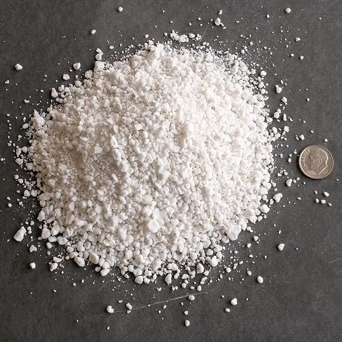 Horticultural Grade Perlite - Five 8 Quart Bag ~2 Lbs Each - Grade 1, Fine Coarseness (~1/8 Inch Particles) - Soil Amendment Additive - for Growth, Aeration & Drainage for Potting Mix