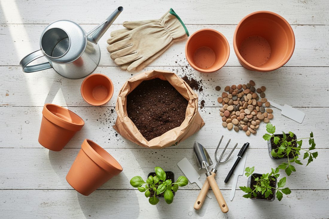 Essential Supplies for Container Gardening