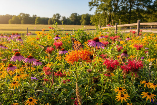 How to Start a Pollinator Garden in 2025: Attract Bees, Butterflies & Hummingbirds
