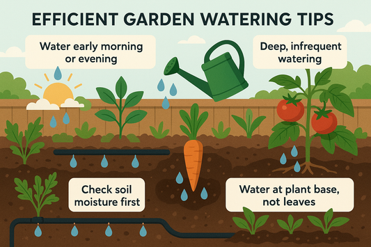 Tips for Watering Your Garden Efficiently and Effectively