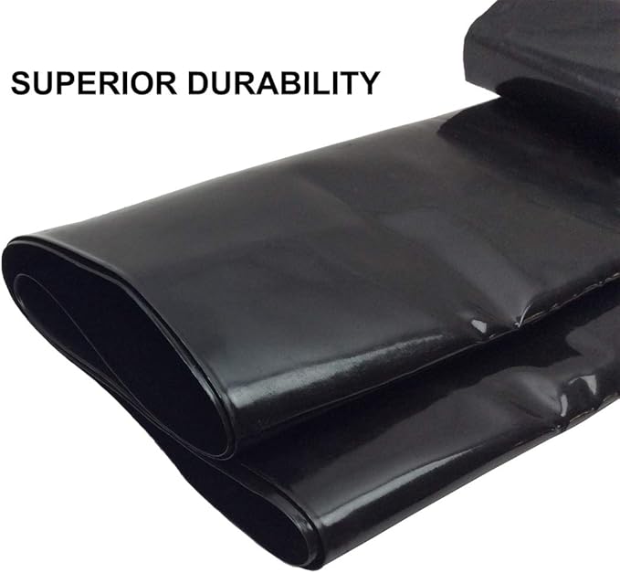 10 x 13 Feet Pond Liner, 20 Mil Pond Liners for Outdoor Ponds, Black LDPE Pond Liner for Waterfall, Fish Koi Ponds, Garden Fountain-BloomoryGarden
