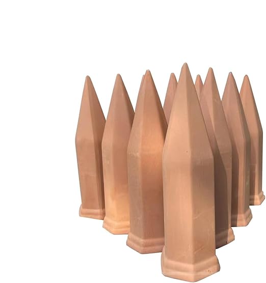 10 Pcs Clay Self Watering Planter Insert Self Watering Spikes Vacation Plant Watering Devices Used in Holidays-BloomoryGarden
