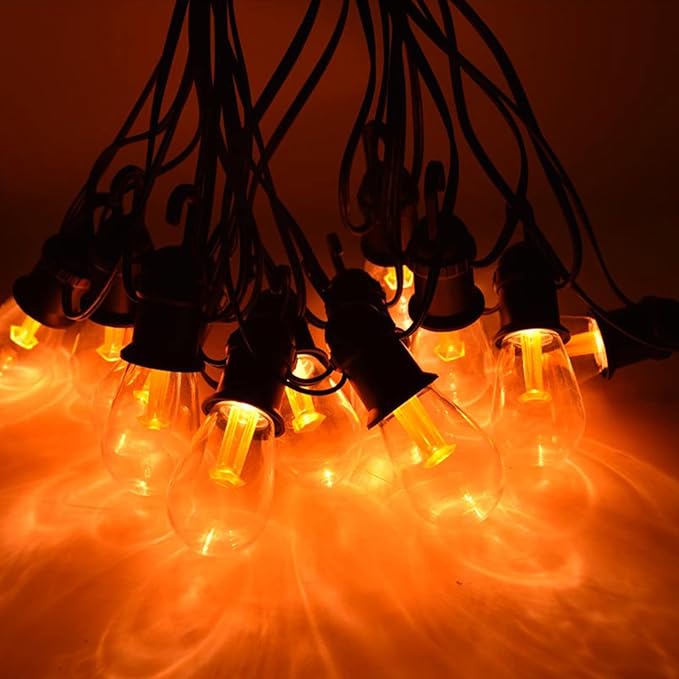 Luwint 27ft Solar String Lights - 12 Bulbs, Waterproof Fairy Hanging Lights for Outdoor Patio, Garden, Yard, and Deck Decoration - Solar Powered LED Lights-BloomoryGarden
