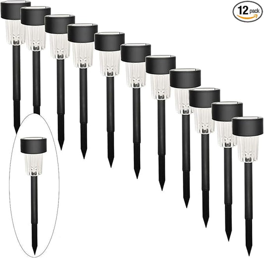 MAGGIFT 12 Pcs Solar Lights, Landscape Lights for Outdoor, Pathway, Lawn, Patio, Yard, Walkway, Deck, Driveway and Garden-BloomoryGarden
