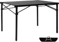 KingCamp Lightweight Compact Folding Camping Table,Stable Aluminum Alloy Folding Roll up Table for 4-6 Person for Picnic, Camping, Barbecue and Party,Portable Multifunctional Table with Carry Bag-BloomoryGarden