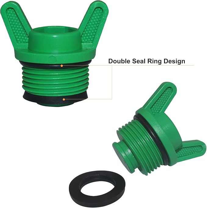 10 Pieces PT Male Thread PPR Pipe Plug Garden Irrigation Tubing Stopper Drain Plugs Caps for Garden Lawn Irrigation Watering Equipment (3/4 inch)-BloomoryGarden