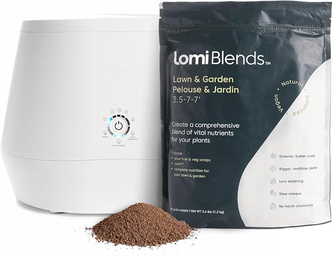 Lomi Blends - All-in-One Lawn and Garden Solution - All-Natural Multi-Vitamin for Healthy Soil, Safe for Kids and Pets, Easy to Use - Sustainable Gardening-BloomoryGarden