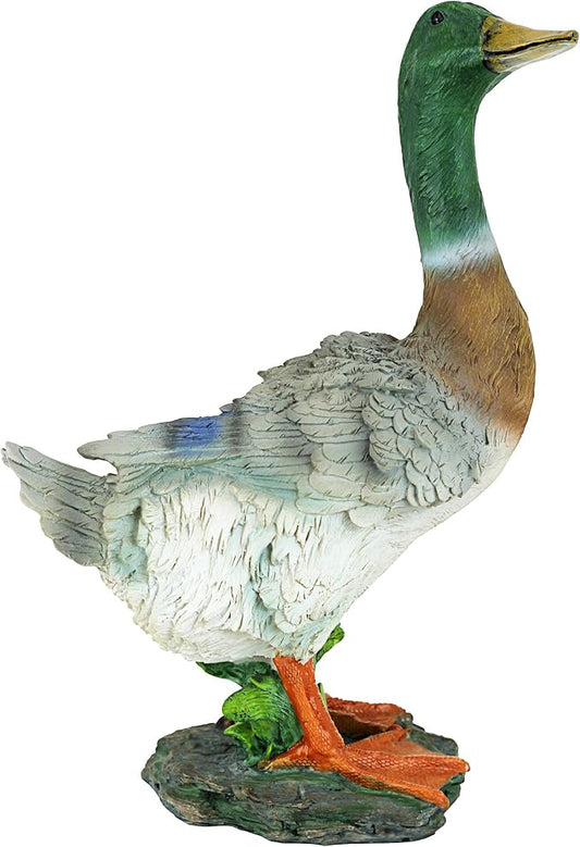 Mallard Duck Statue-BloomoryGarden