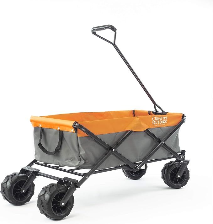Creative Outdoor Original Folding Wagon All-Terrain Wheels-BloomoryGarden