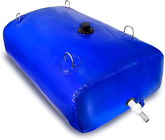 1000Gal Portable Water Storage Bladder, Foldable Large Capacity Container Water Tank, Agricultural Irrigation, Camping, Firefighting, Outdoor Household Water-BloomoryGarden