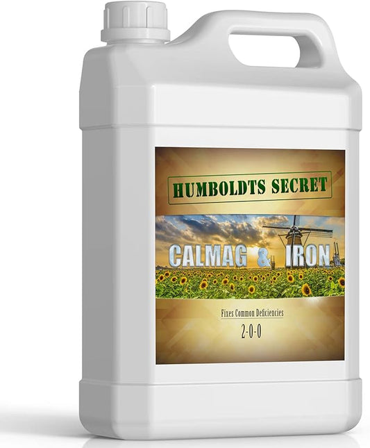 Humboldts Secret Calcium, Magnesium and Iron Supplement – Hydroponic Supplies – Liquid Nutrient Fertilizer – Supports Vegetative and Flowering Stage – 1 Quart