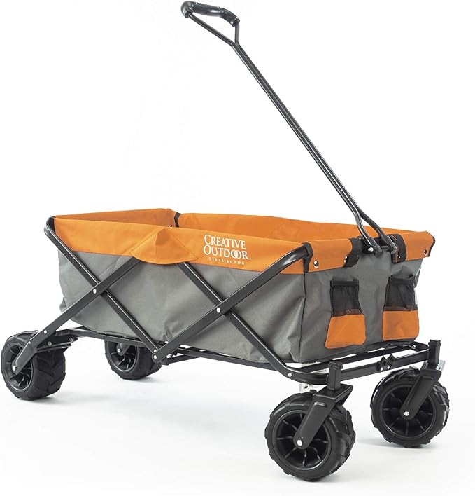 Creative Outdoor Original Folding Wagon All-Terrain Wheels-BloomoryGarden