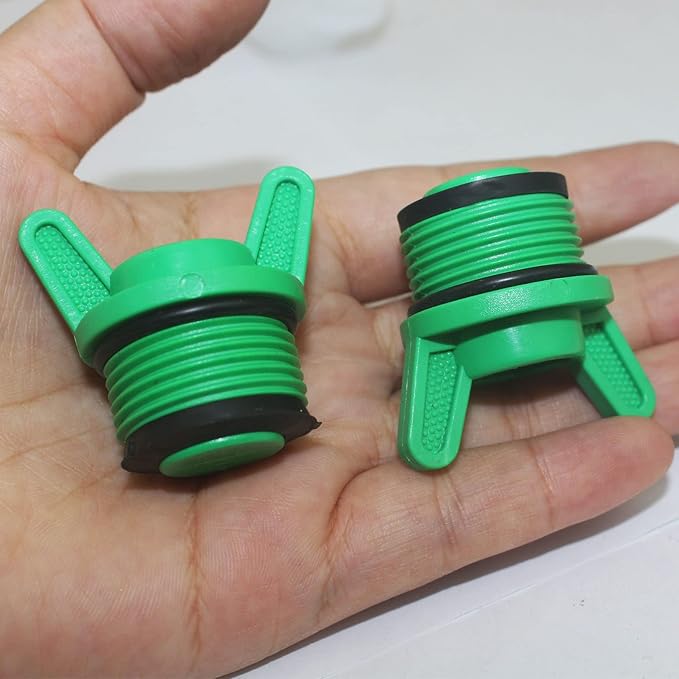 10 Pieces PT Male Thread PPR Pipe Plug Garden Irrigation Tubing Stopper Drain Plugs Caps for Garden Lawn Irrigation Watering Equipment (3/4 inch)-BloomoryGarden