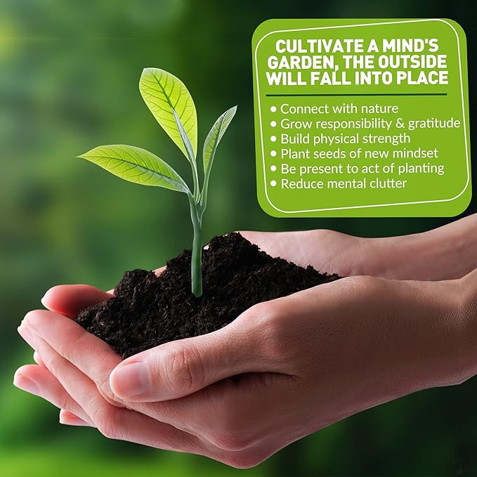 Indoor Garden Tools for Gardening - KiiZYS 12-Piece Small Garden Tools Set - Indoor Gardening Gifts for Women - Mini Hand Tools House Plant Tool-BloomoryGarden