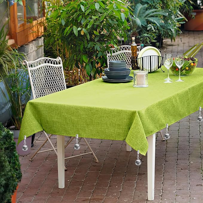 10 Pack Heavy Duty Curtain Weights for Outdoor, Stainless Steel Drapery Clip Keepping Curtain Panel Straight, Keep Outdoor Curtain Flag from Waving, Help Weigh Down Sun Curtain Tablecloth Garden Flag-BloomoryGarden