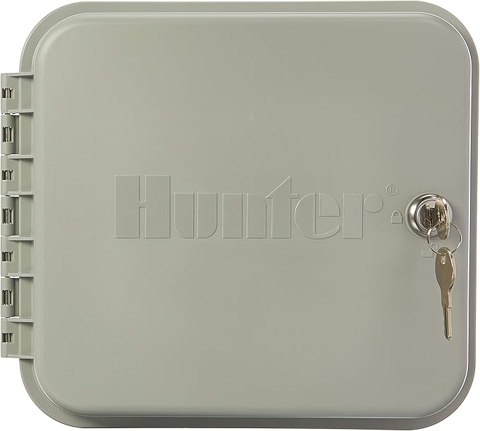 Hunter Pro-C Modular Outdoor Irrigation Controller Gray 4-Station Base Unit Controller, Outdoor Mount with 120 VAC Internal Transformer, Expandable to 16 Stations B00LBGQ4K2