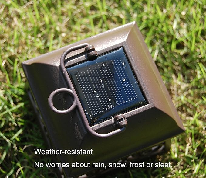 Maggift 4 Pack 22 Inch Hanging Solar Lights Multipurpose with 4 Shepherd Hooks Outdoor Solar Coach Lights-BloomoryGarden