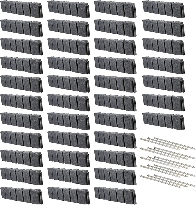Beuta Landscape Edging | Garden Edging Border | Faux Stone Block XL for Lawn Edging, Flower Beds & Yard Edging – 40 Pack | Each Section Has 6 Blocks 48" L x 4" W x 9.5" H | 120 Spikes | Charcoal-BloomoryGarden