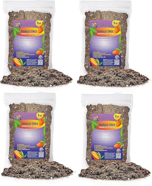 Mango Tree Potting Mix - Unlock Robust Growth and Succulent Mangoes with Our High-Performance Formula - 20 Quart-BloomoryGarden